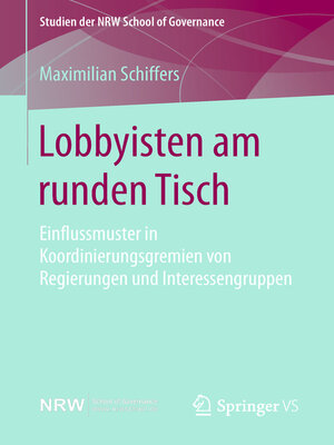 cover image of Lobbyisten am runden Tisch